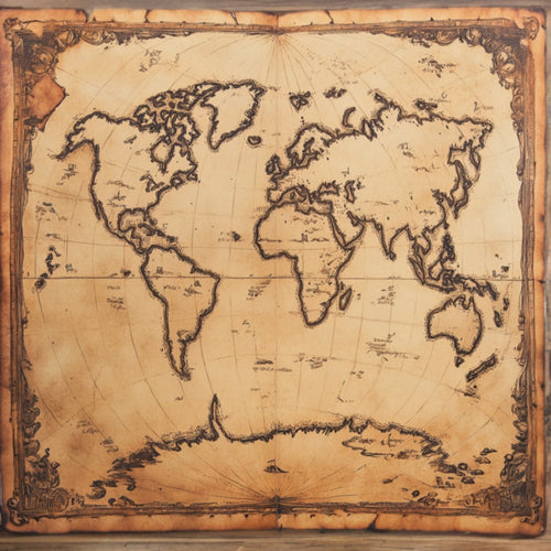 World Map, Old