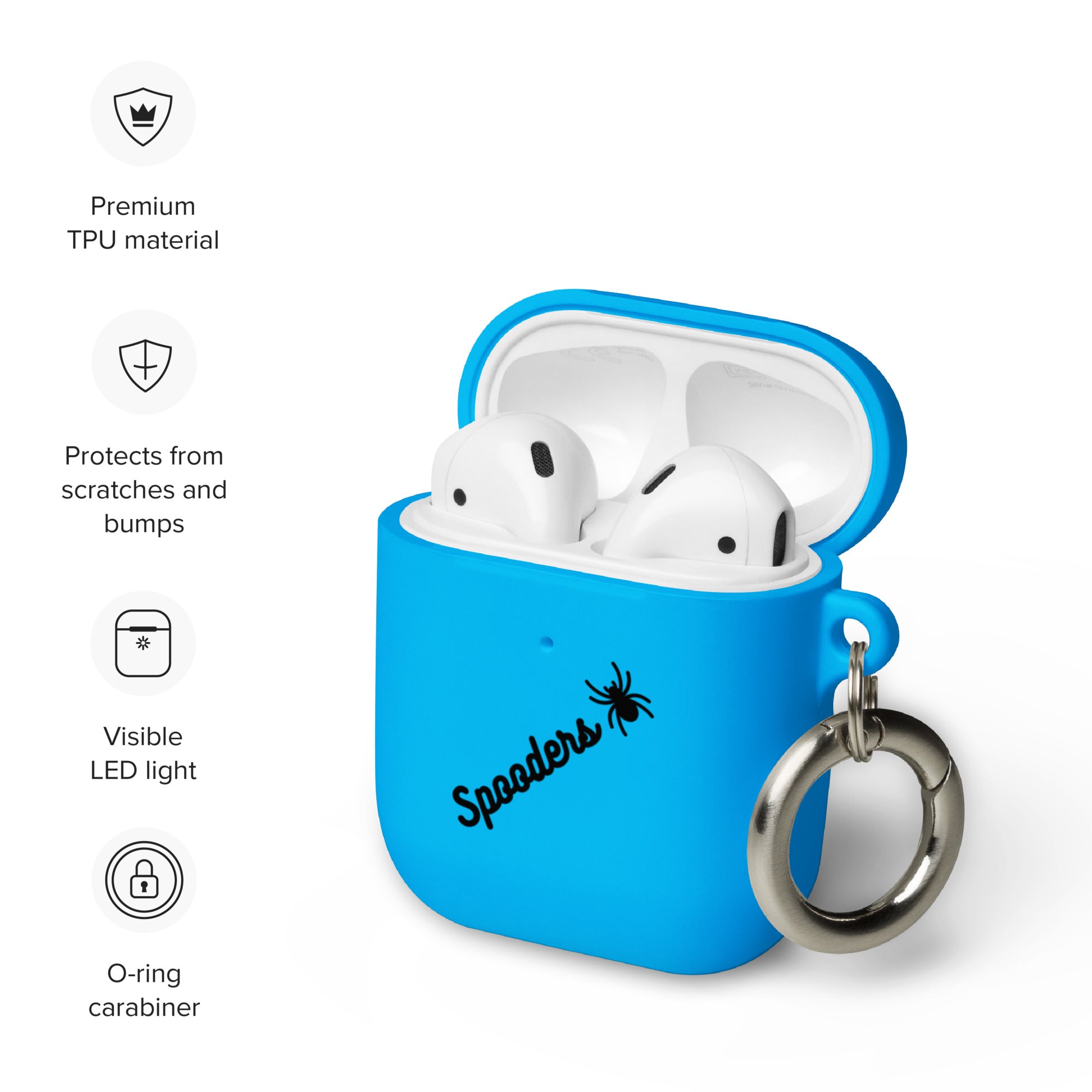 Spooders AirPods case - Jumping Spiders For Sale - Spiders Source - #1 Regal Jumping Spider Store