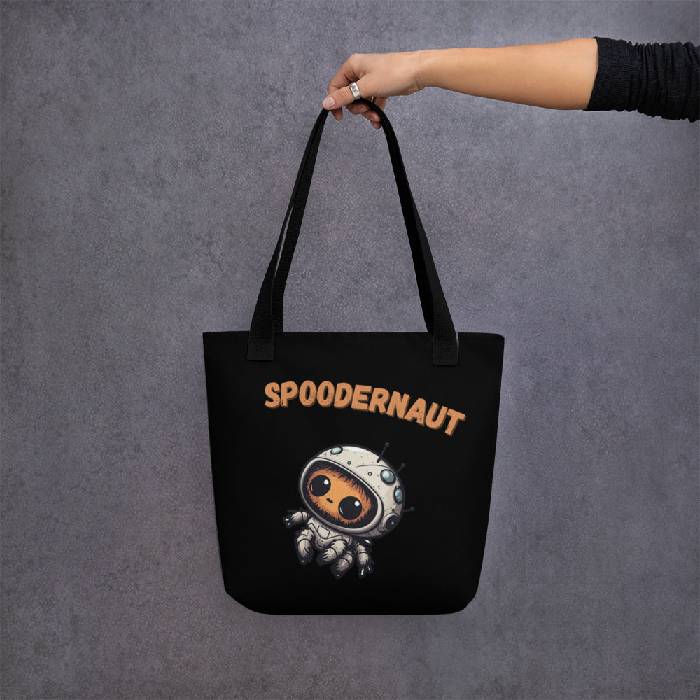 Spoodernaut Tote bag - Jumping Spiders For Sale - Spiders Source - #1 Regal Jumping Spider Store