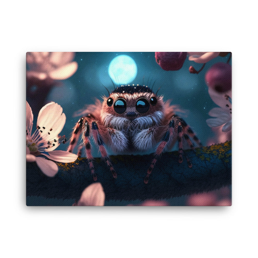 Cherry Moon Jumping Spider Canvas - Jumping Spiders For Sale - Spiders Source - #1 Regal Jumping Spider Store