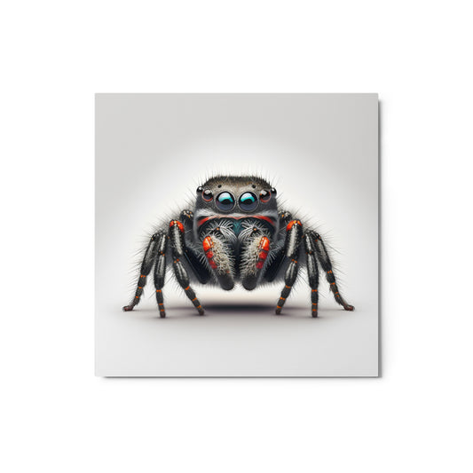 Jumping Spider Metal prints - Jumping Spiders For Sale - Spiders Source - #1 Regal Jumping Spider Store
