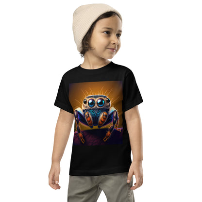 Cute Jumping Spider Toddler Short Sleeve Tee - Jumping Spiders For Sale - Spiders Source - #1 Regal Jumping Spider Store