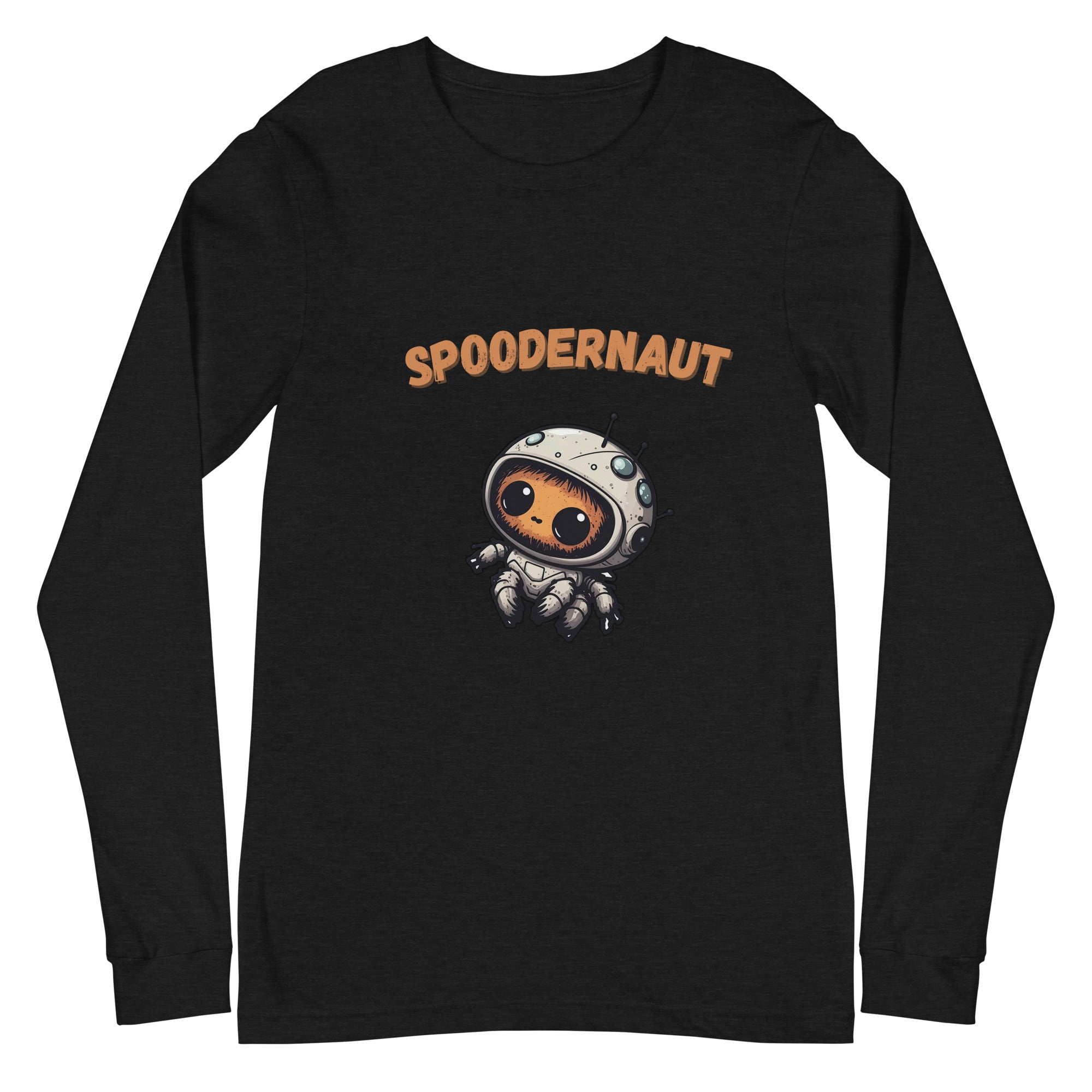 Spoodernaut Jumping Spider Unisex Long Sleeve Tee - Jumping Spiders For Sale - Spiders Source - #1 Regal Jumping Spider Store
